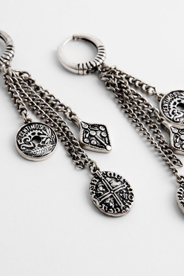 Aretes de Moneda de Plata UO #2