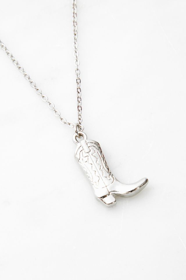 Cowboy boot deals pendant