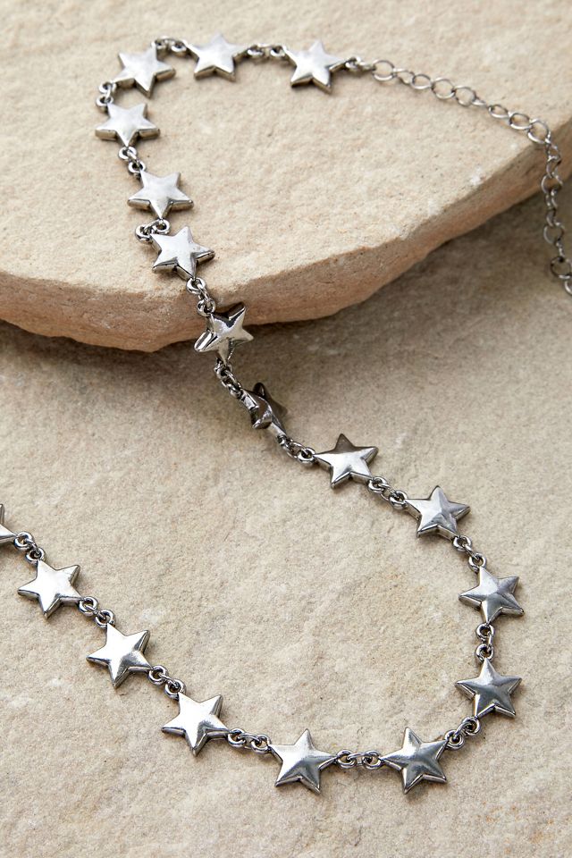 Silence + Noise Multi-Star Choker Necklace  #2