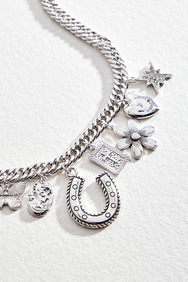 Western Charm Chain Necklace | Urban Outfitters UK
