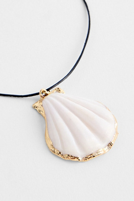 Natural Shell Choker Necklace en taille: TAILLE UNIQUE - Silence + Noise - Modalova