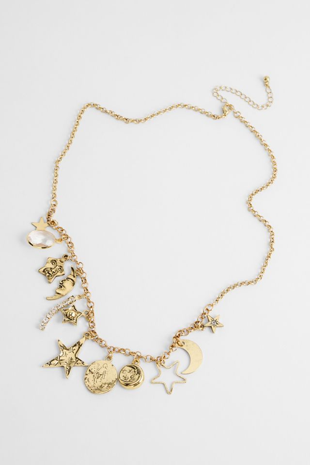 Silence + Noise Celestial Charm Necklace