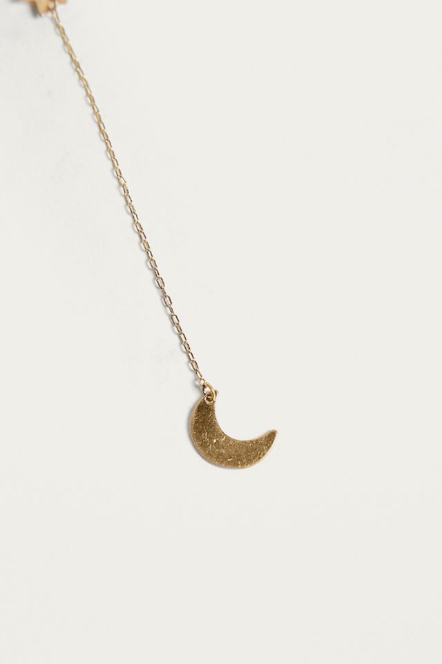 Crystal Celestial Choker and Lariat Necklace Set #3