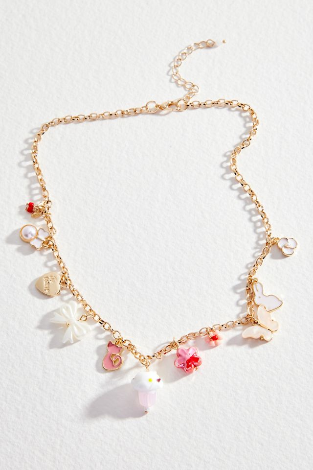 Silence + Noise Bunny Charm Necklace  #2