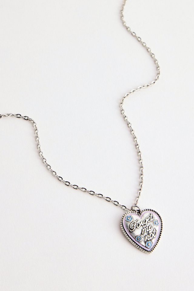 Collana con Ciondolo UO Non Ti Scordar Di Me | Urban Outfitters IT