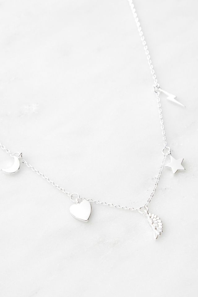 Urban outfitters lucky hot sale charm necklace