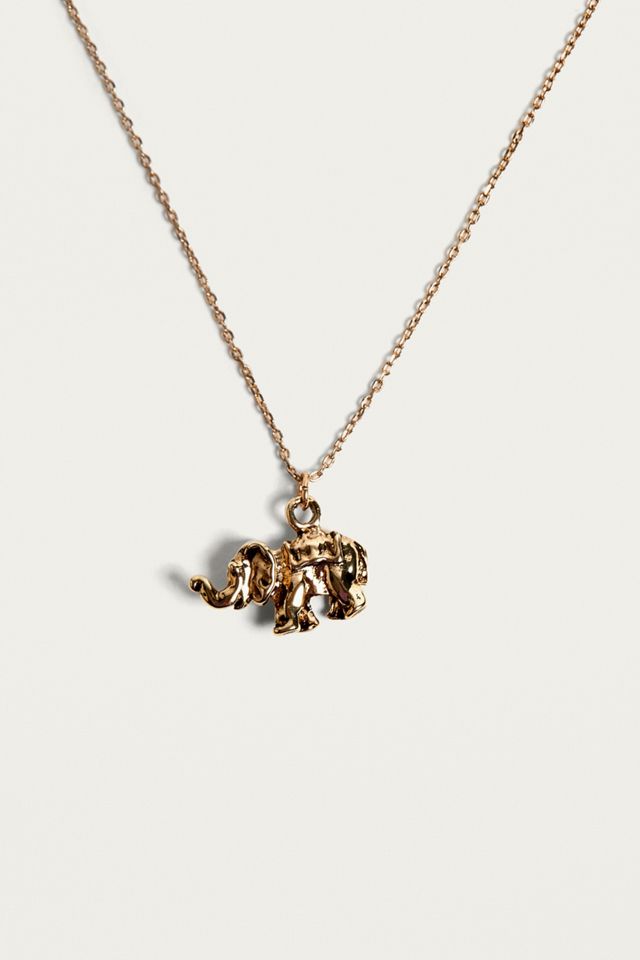 Elephant Charm Necklace #2