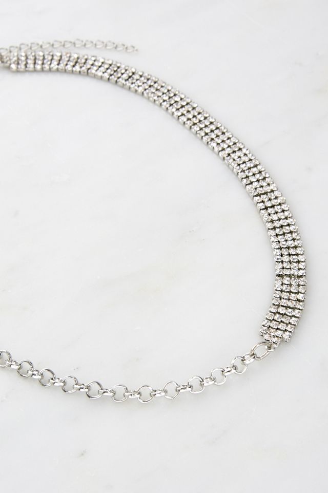Diamante Chain Necklace  #1