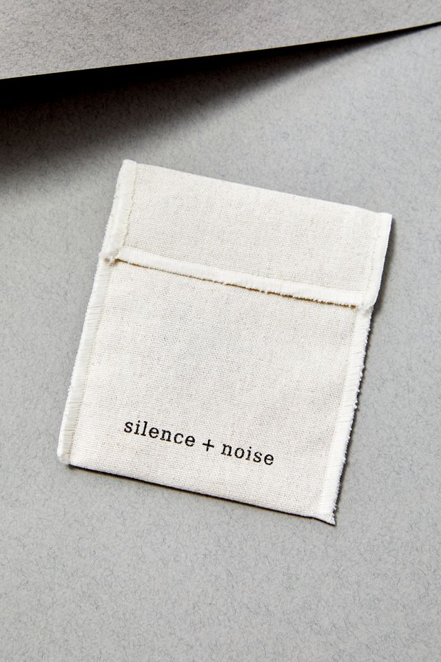 Collar de Cruz de Doble Capa Chapado Silence + Noise #3