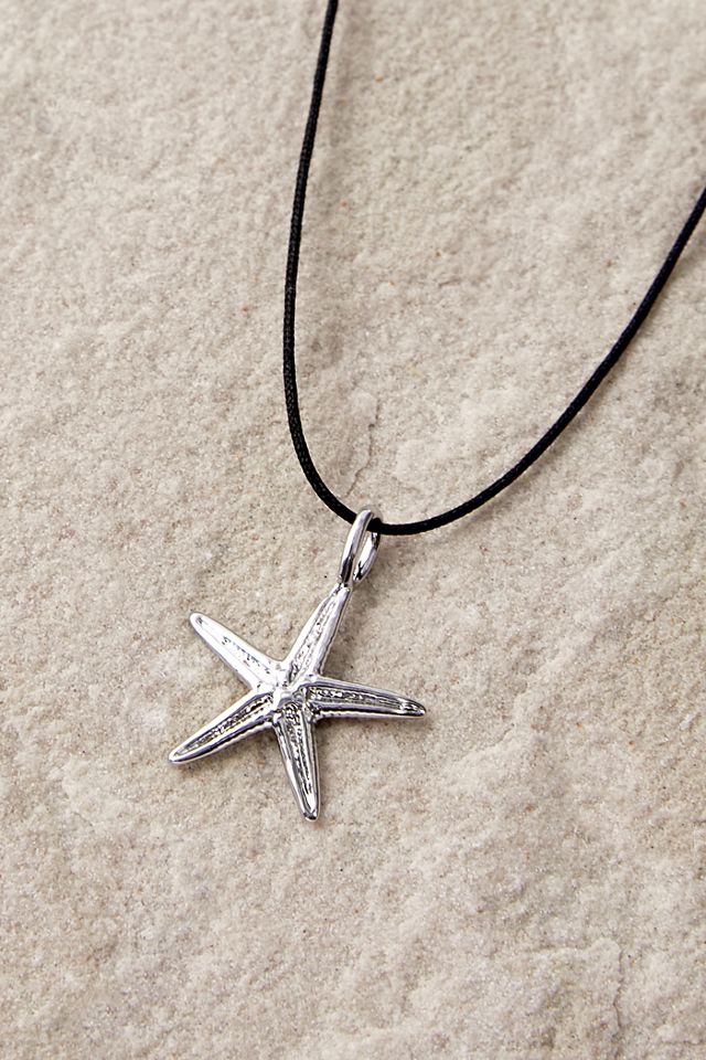 Silence + Noise Delicate Starfish Thread Necklace