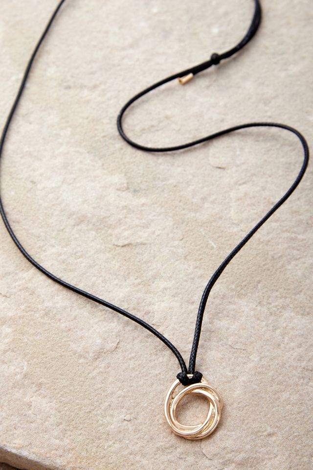 Silence + Noise Multi Loop Cord Necklace  #2