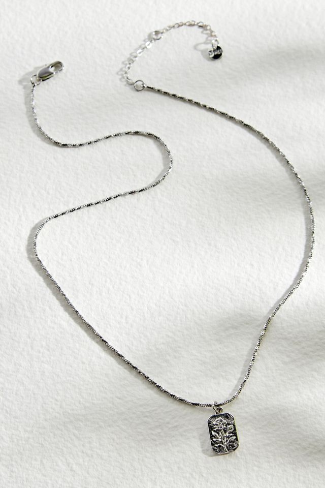 Collar con Colgante de Rosa Silence + Noise #2