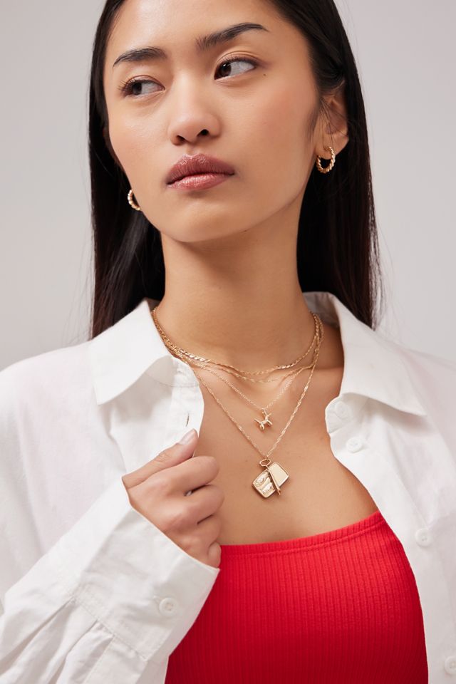 Silence + Noise Dog Charm Necklace #1
