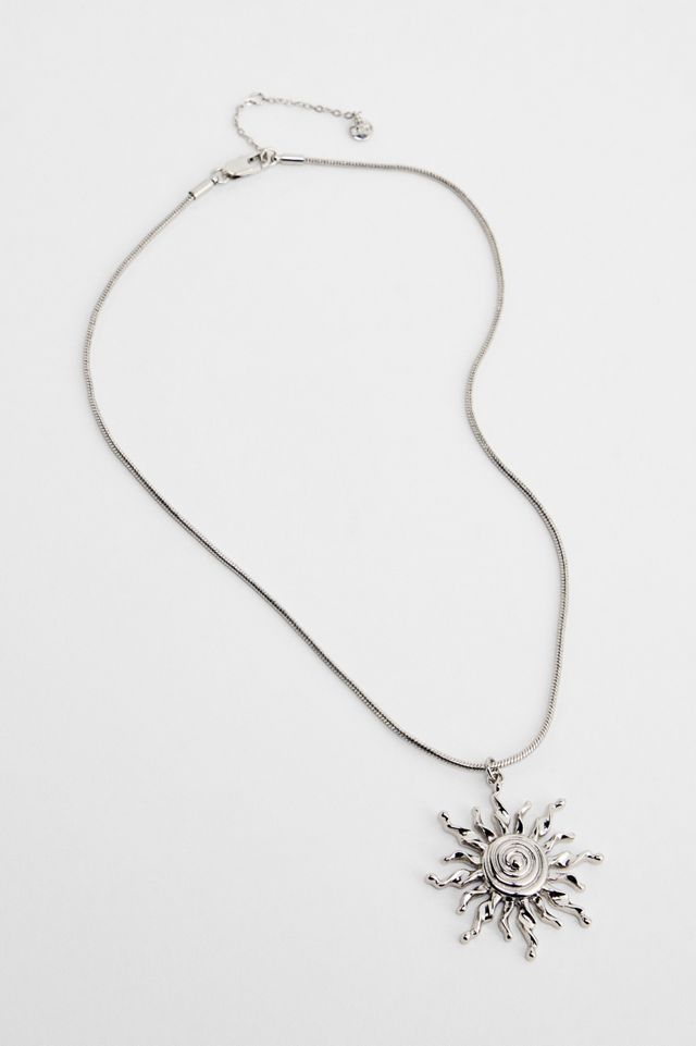 UO Sun Swirl Pendant Necklace #2