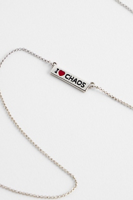 I Heart Chaos Pendant Necklace en taille: TAILLE UNIQUE - Silence + Noise - Modalova