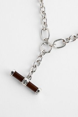 Silence + Noise Enamel T-Bar Chain
