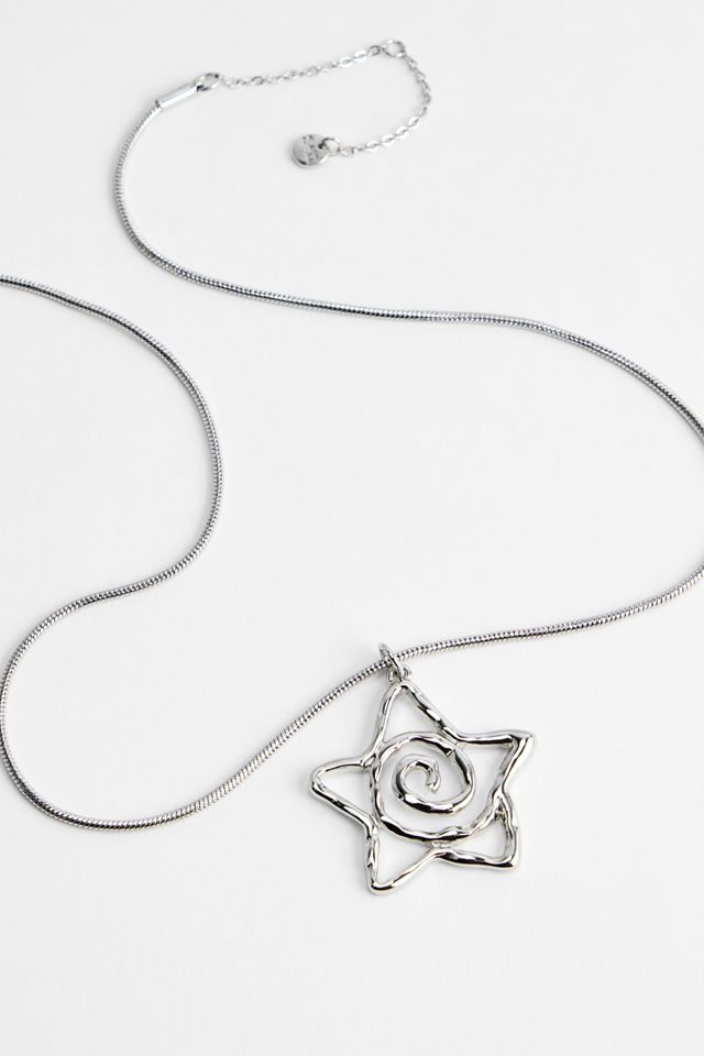 Silence + Noise Swirl Star Pendant Necklace #2