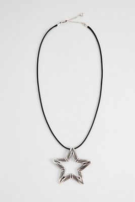 Collier cordon étoile en bambou en taille: TAILLE UNIQUE - Silence + Noise - Modalova