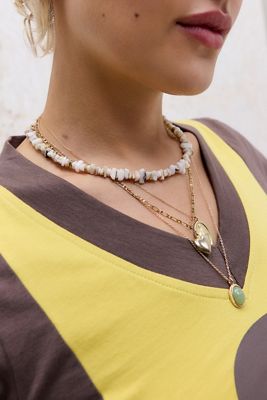 Collana Girocollo Naturale Scheggiata Silence + Noise