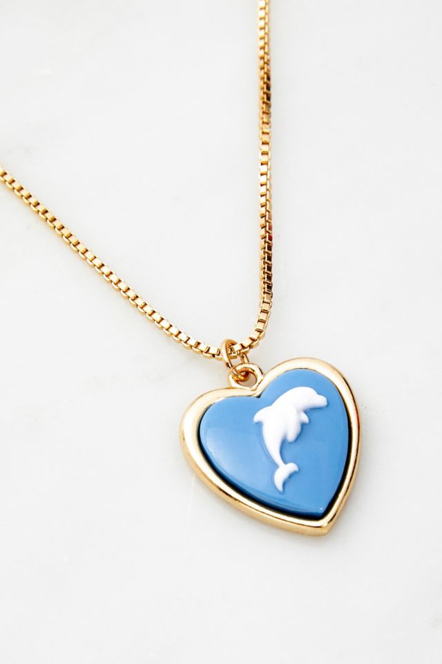 Urban outfitters on sale heart necklace