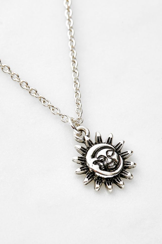 Moon Pendant Necklace | Urban Outfitters UK