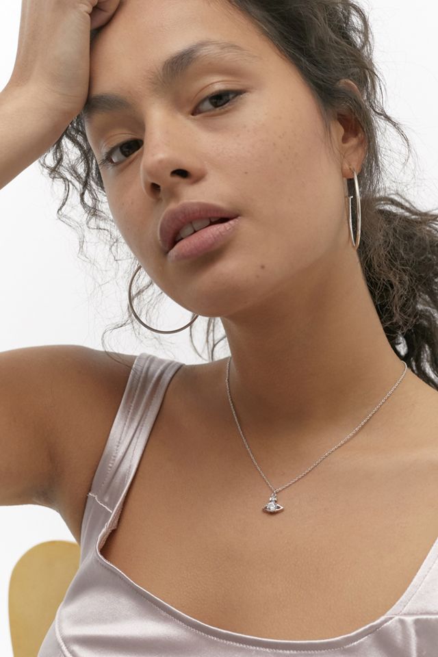 Vivienne Westwood Reina Silver Pendant Necklace | Urban
