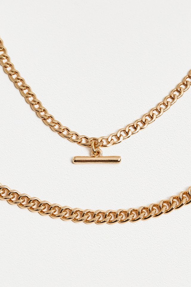 T-bar Chain Necklace #1