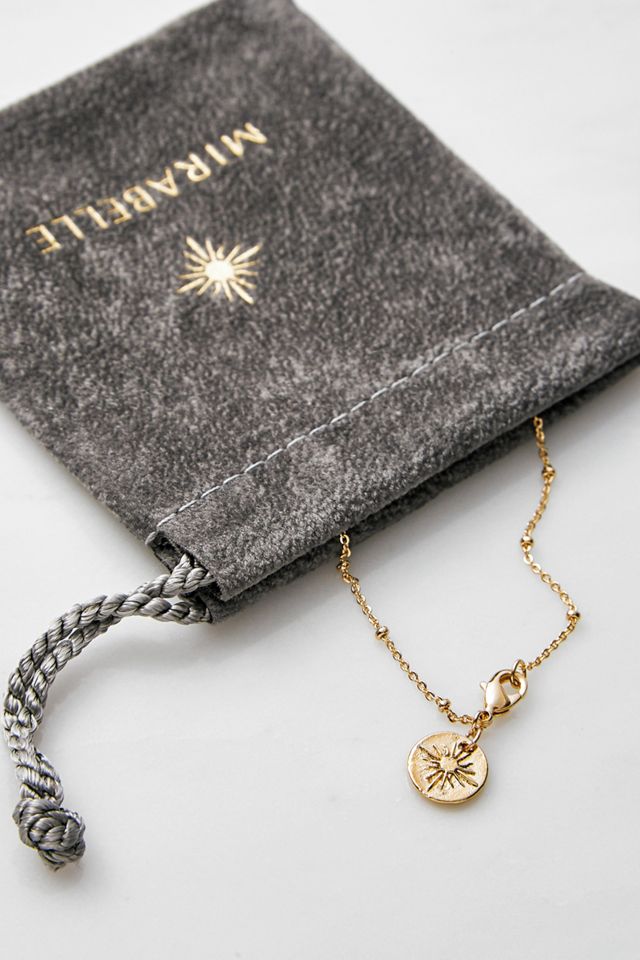 Mirabelle Sun Star Collar chapado en oro #2
