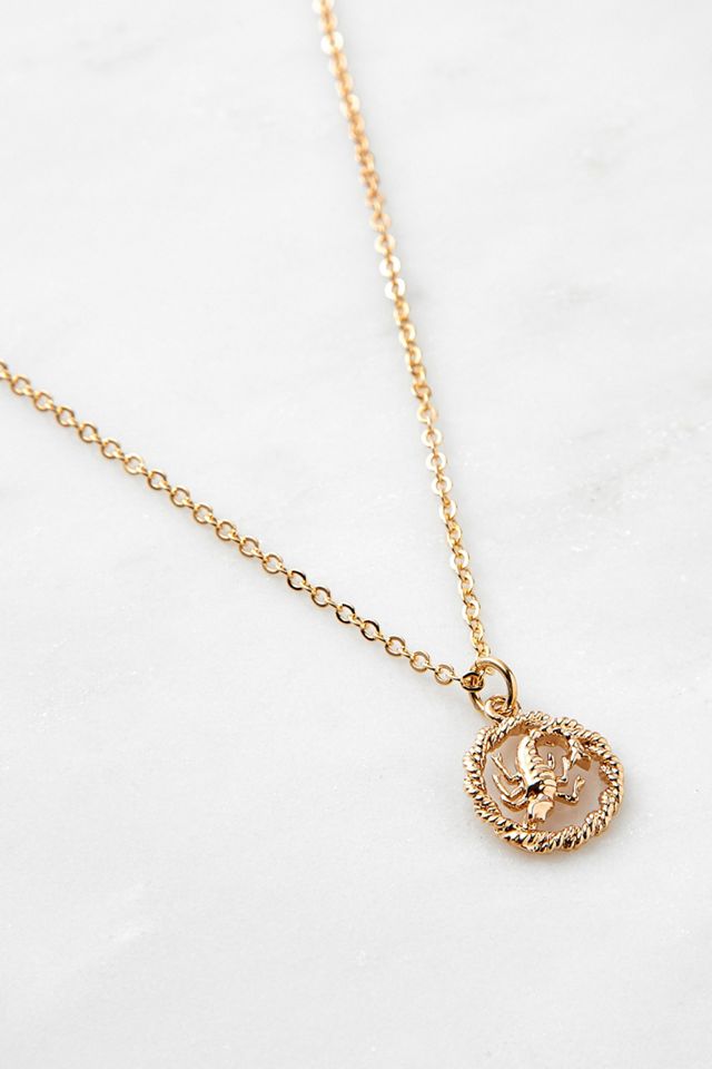 Scorpio necklace urban on sale outfitters