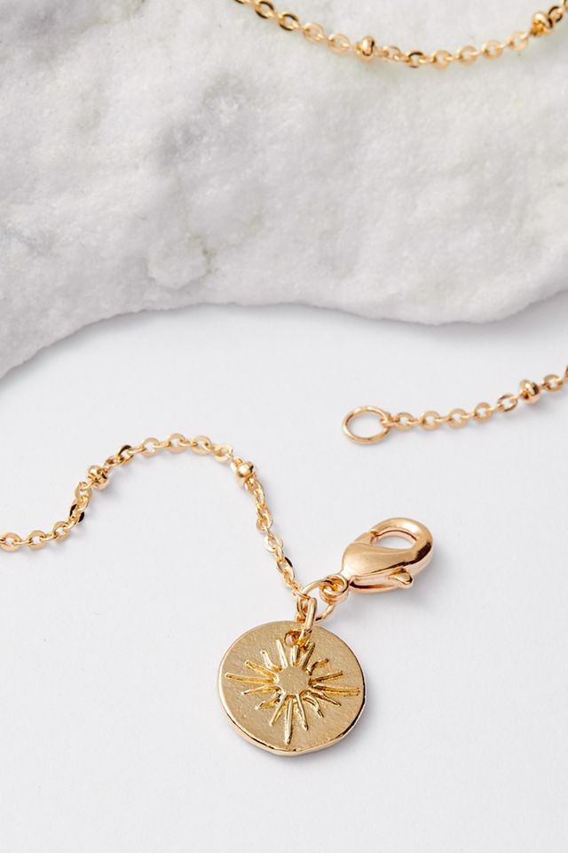 Mirabelle February Birthstone Pendant Gold-Plated Necklace #1