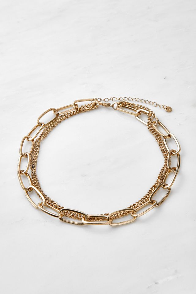 Multi-Layer Chain Necklace #1