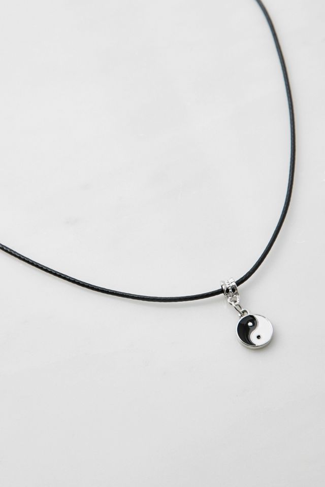 Ying Yang Rope Necklace | Urban Outfitters UK