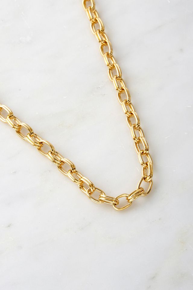 Susan Caplan Vintage Gold-Plated Curb Chain Necklace #2