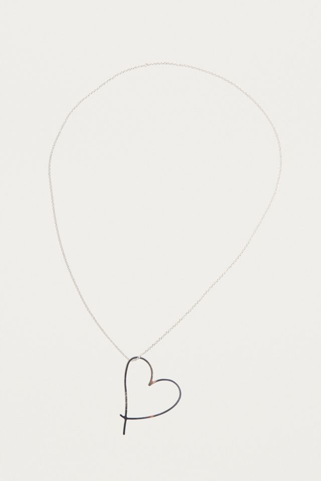Cheap Monday Heart Pendant Necklace #2