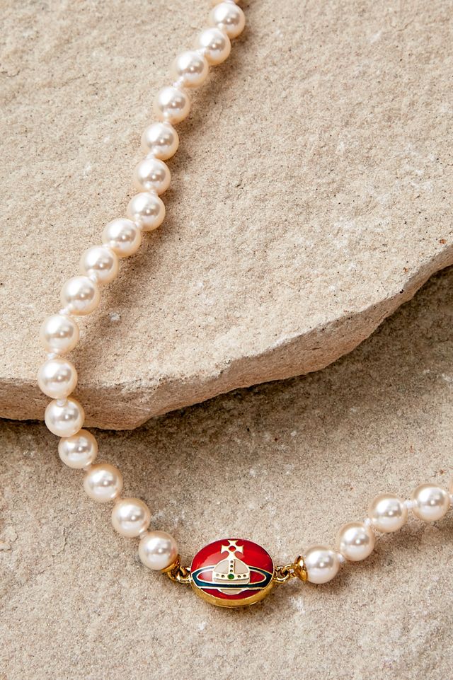 Vivienne Westwood Gold-Tone Loelia Necklace Urban Outfitters UK