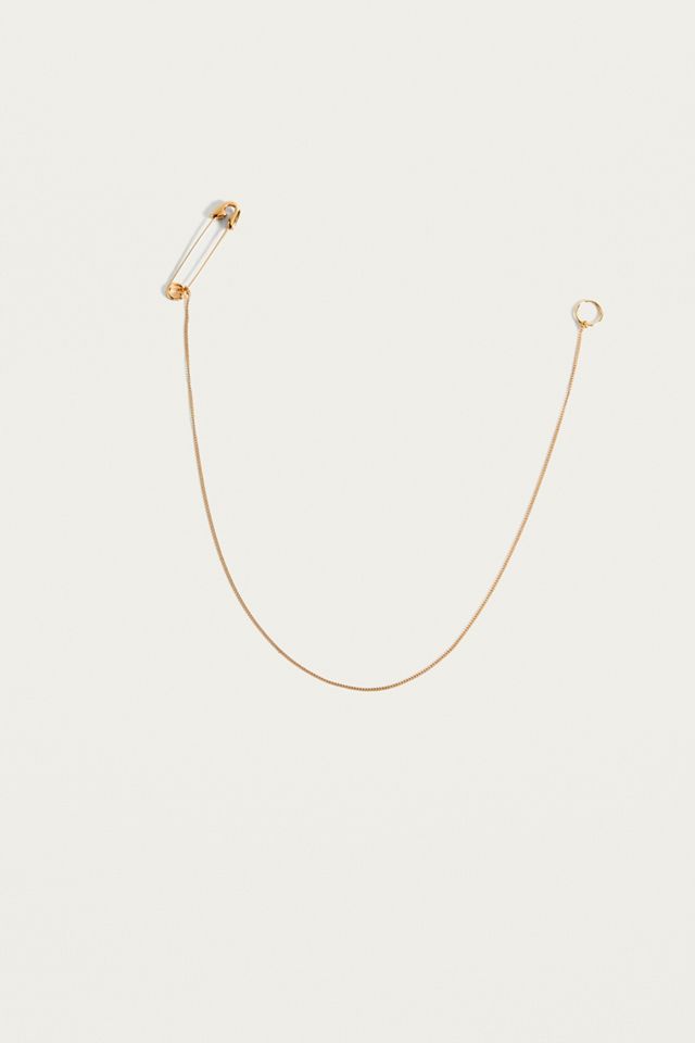 Cheap Monday Safety Pin Necklace #1