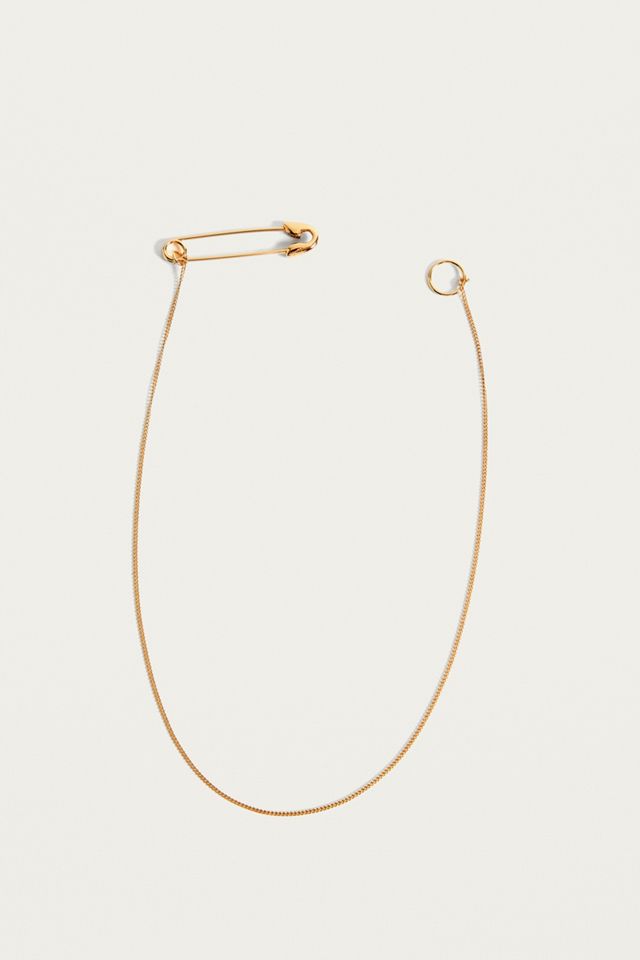 Cheap Monday Safety Pin Necklace #2