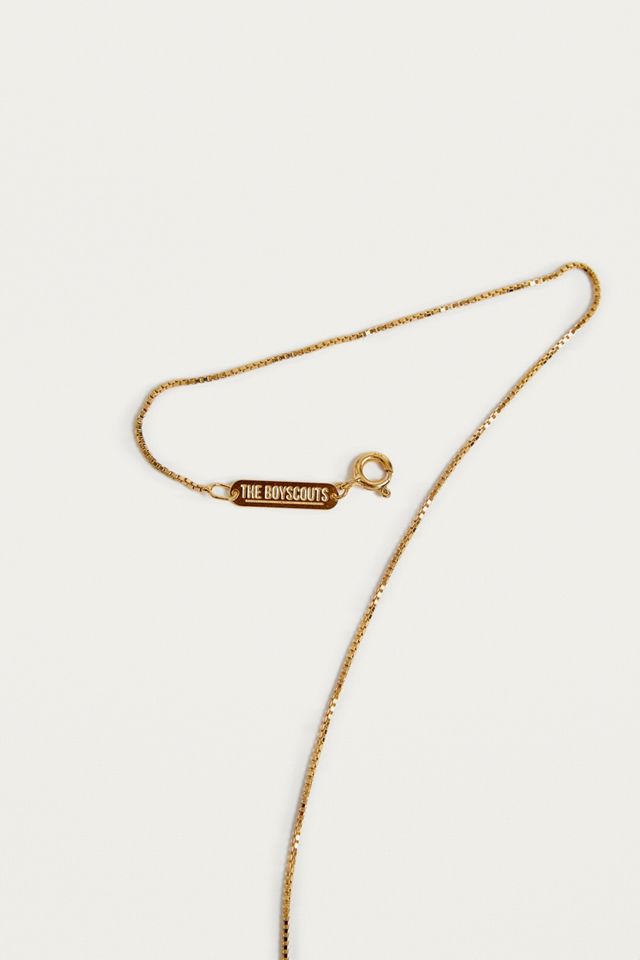 The Boyscouts – Halskette „Facet Square“ ​​​​​​​in Gold #1