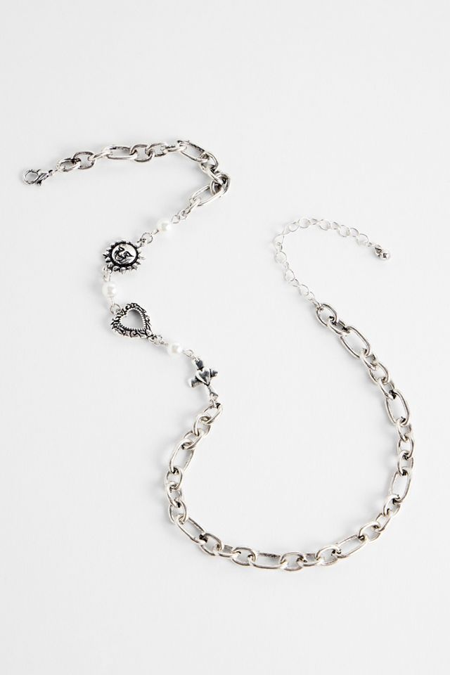 Silence + Noise Sun Cross Chain Necklace #1