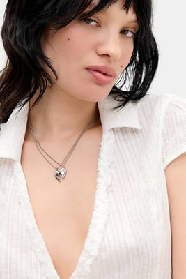 Pack de 2 Collares Corazón Roto Silence + Noise