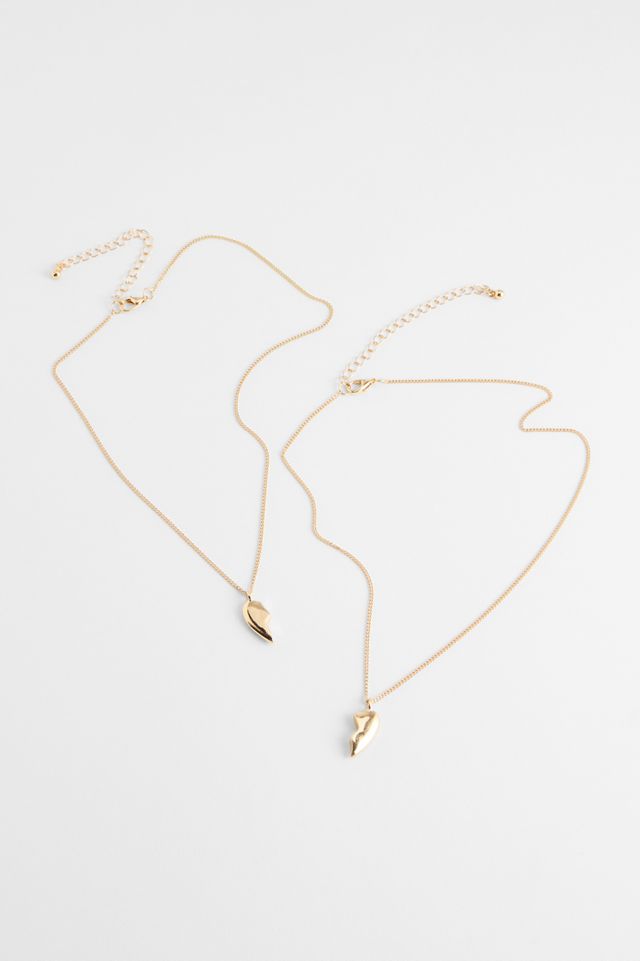 Silence + Noise Broken Heart Necklace 2-Pack #2
