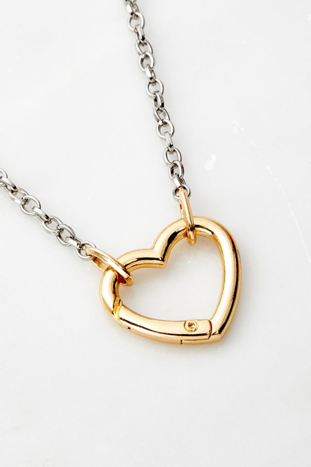 Heart Statement Chain Necklace #1