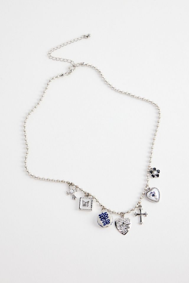 Collier à breloques rondes Silence + Noise #2