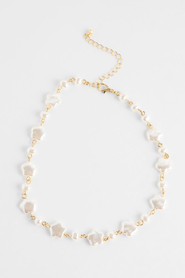 Silence + Noise Star Pearl Choker #2