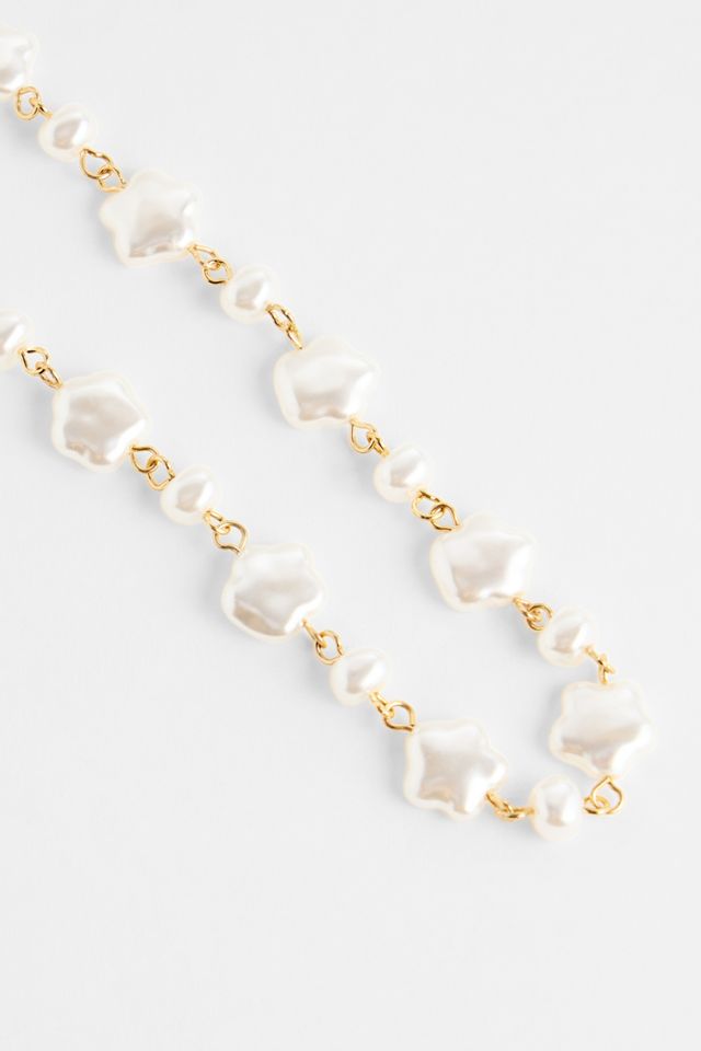 Silence + Noise Star Pearl Choker #1