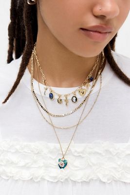 Silence + Noise Cameo Charm Necklace