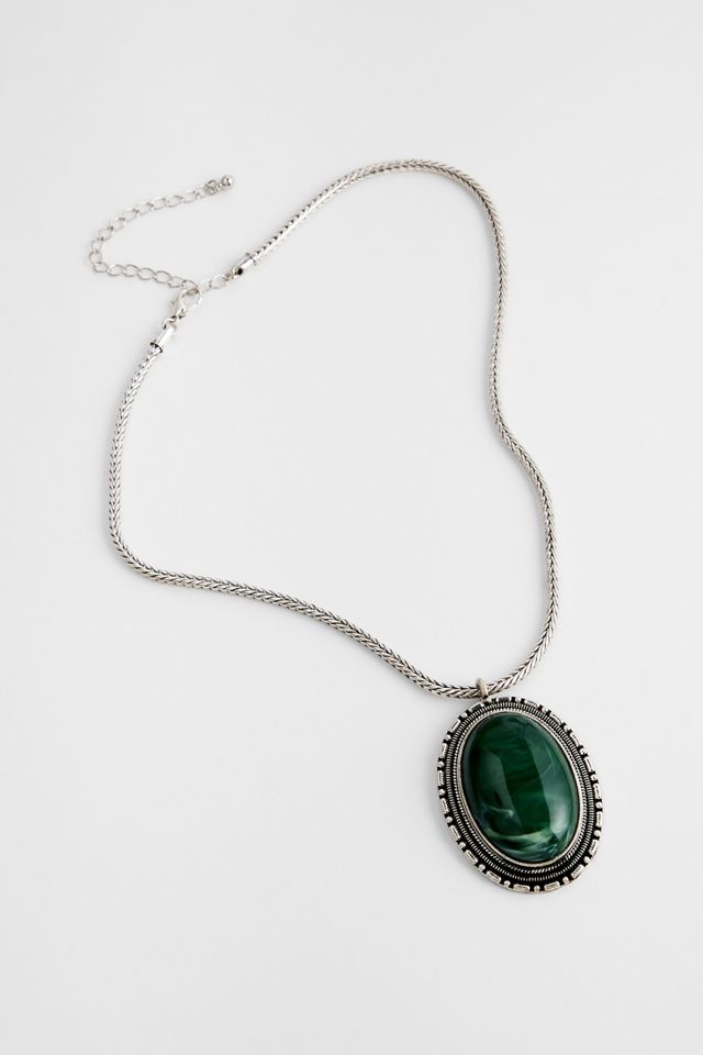 Collar de Cordón con Piedras Preciosas Grandes XL Silence + Noise #2
