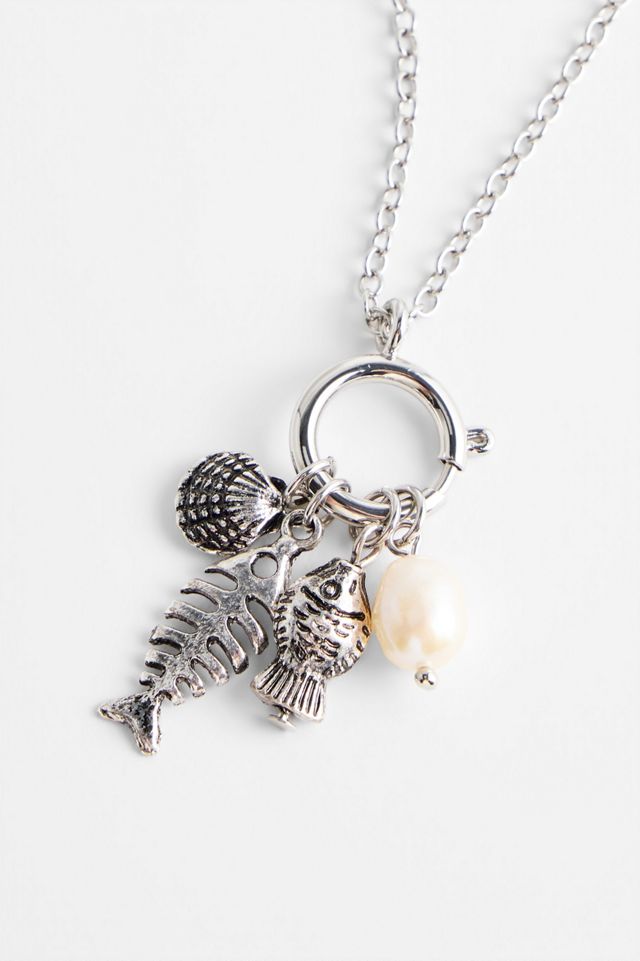 Collana con Ciondolo a Forma di Pesce Silence + Noise #1