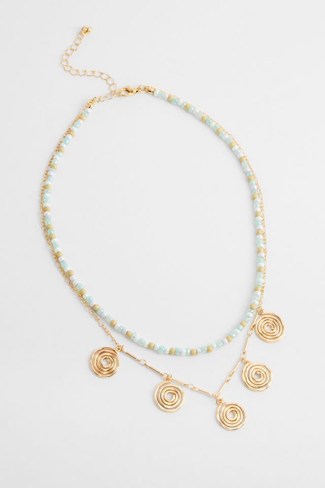 Collana con Ciondolo a Spirale Silence + Noise #2