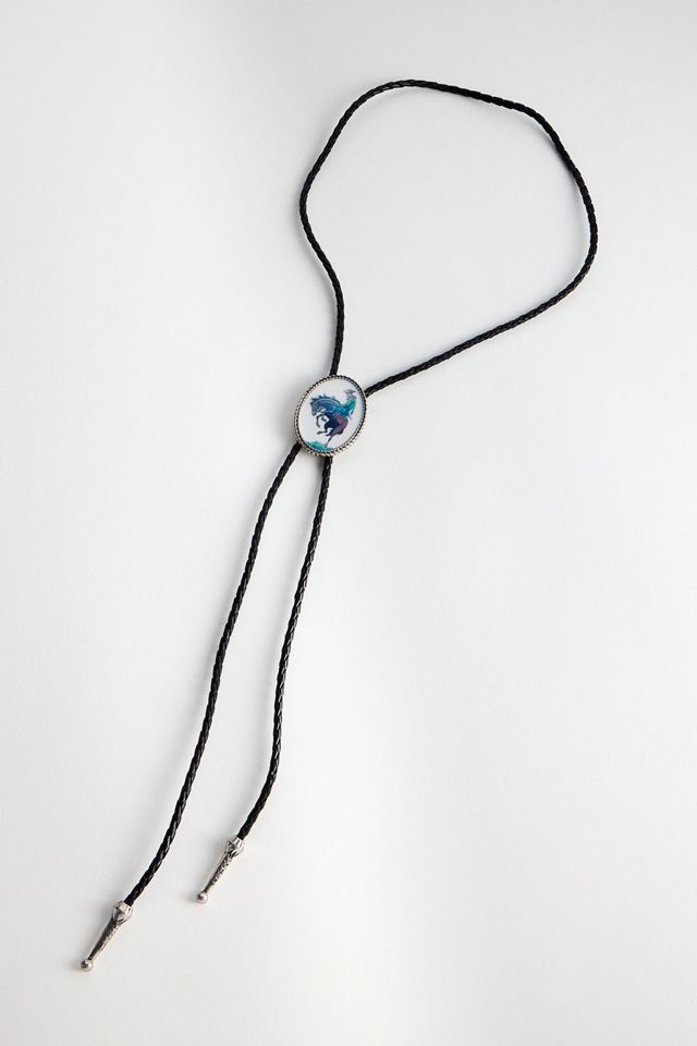 Collier cravate bolo western UO #2